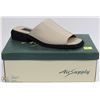Image 1 : AIR SUPPLY 7.5 WHEAT WOMENS SANDLE STYLE DRESS