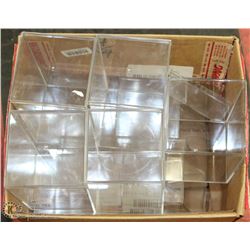 LOT OF "BEANIE BABY " SIZE  DISPLAY CASES