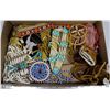 Image 1 : FLAT OF ASSORTED NATIVE ITEMS, INCLUDES HANDMADE