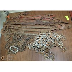 LOT OF BOOMERS AND CHAINS