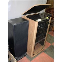 7)SONY STEREO SYSTEM WITH CABINET