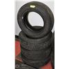 Image 1 : SET OF 4 MICHELIN 185/70R14 ALL SEASON TIRES