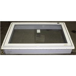48" LONG X30"WIDE WINDOW WITH FRAME 2'X6'