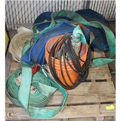 ELECTRIC SUMP PUMP WITH FIRE HOSE