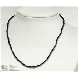 13- STERLING SILVER SPINEL NECKLACE