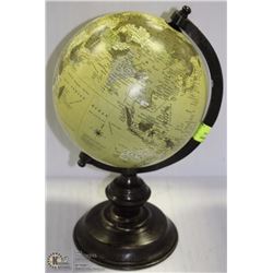 8" GREENISH GLOBE