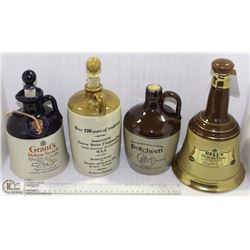 3 COLLECTIBLE JUGS & 1 BELL