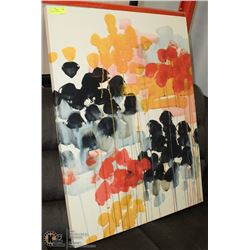 CANVAS ART SIGNED BY ARTIST 30 X 40 INCH