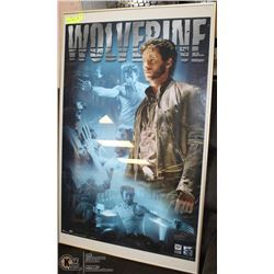 FRAMED WOLVERINE MOVIE POSTER