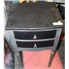Image 1 : 15)SMALL BLACK HALL TABLE
