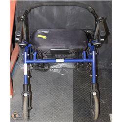 EVOLUTION WALKER WITH BASKET AND PADDED SEAT