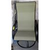 Image 1 : HOMECREST DESIGNER GREEN AND BLACK SWIVEL ROCKER,