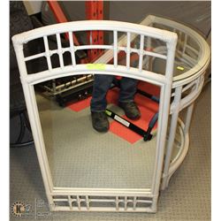 BAMBOO HALLWAY "D" TABLE & MIRROR