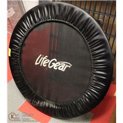 LIFE GEAR EXERCISING TRAMPOLINE