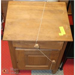 WOOD TELEPHONE CABINET