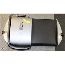 GEORGE FOREMAN GRILL WITH GRIDDLE PLATE