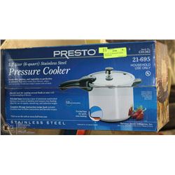 PRESTO 5.7L PRESSURE COOKER NEW IN BOX