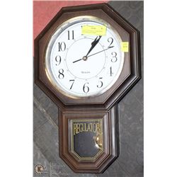 REGULATOR WALL CLOCK WITH WESTMINSTER CHIMES