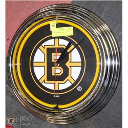 BOSTON BRUINS WALL CLOCK