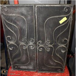 WROUGHT IRON FIREPLACE SCREEN 48"X30"