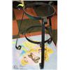 Image 1 : WROUGHT IRON PLANT STAND 16"X24"
