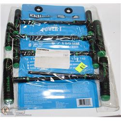 NEW EKLIND 8 PC TORQUES KEY SET