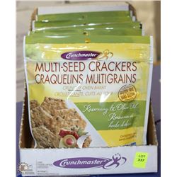 CASE OF 8 MULTI SEED CRACKERS