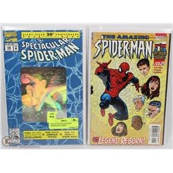 PAIR OF HOLOGRAM AND #1 SPIDER-MAN COMICS
