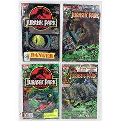 FULL SET OF ORIGINAL JURASSIC PARK COMICS