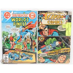 2 COLLECTORS SUPERMAN COMICS #269, 370