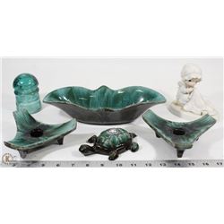 FLAT OF BLUE MOUNTAIN POTTERY