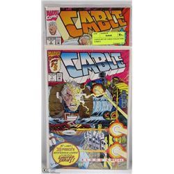 2 ISSUE SET OF CABLE COLLECTORS COMICS