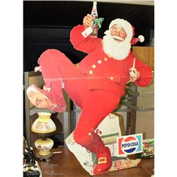 1960S PEPSI STORE DISPLAY SANTA
