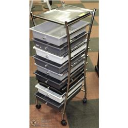 HAIRDRESSER'S ROLLING CART