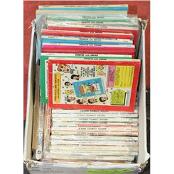 BOX OF VINTAGE  ARCHIE DIGESTS SOME ARE #1'S