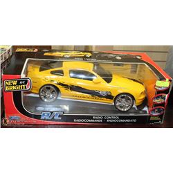 NEW BRIGHT R/C MUSTANG 24" LONG 9.6VOLT