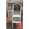 Image 1 : FOLDING DRYING RACK & 2 STEP FOLDING STOOL