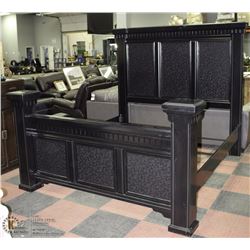 WOOD KING SIZE BED FRAME