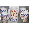 Image 1 : CERAMIC PITCHER WITH 4 CUPS