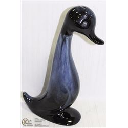 ESTATE BLUE,  BLUE MOUNTAIN POTTERY DUCK
