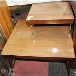 VINTAGE 2 TIER COFFEE TABLE