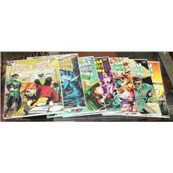GREEN LANTERN AND GREEN ARROW #1-7 COMICS
