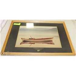 17X21 ROSTOTSKI NEWFOUNDLAND SCENE PICTURE