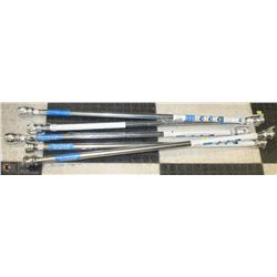 BUNDLE OF 5 NEW 72" CURTAIN RODS