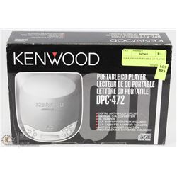 28)KENWOOD PORTABLE CD PLAYER