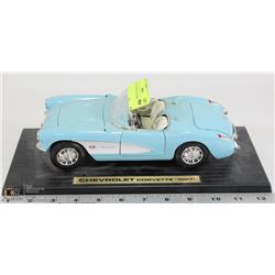 33) 1957 CORVETTE ON STAND