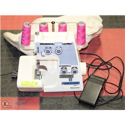 40) HUSKY LOCK 3410 SERGER SEWING MACHINE
