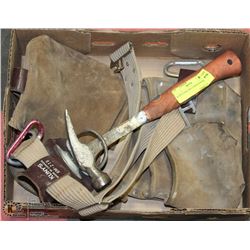 KUNY'S TOOL BELT WITH HAMMER