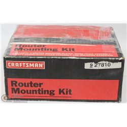 CRAFTSMAN ROUTER MOUNTING KIT FITS (10" TABLE SAW)