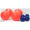 Image 1 : 2 SETS OF DUMBELLS